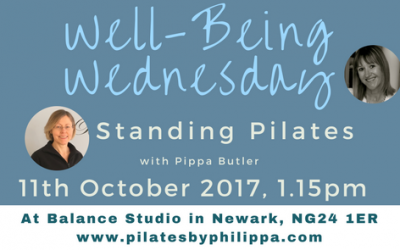 11th October Wellbeing Wednesday – Standing Pilates